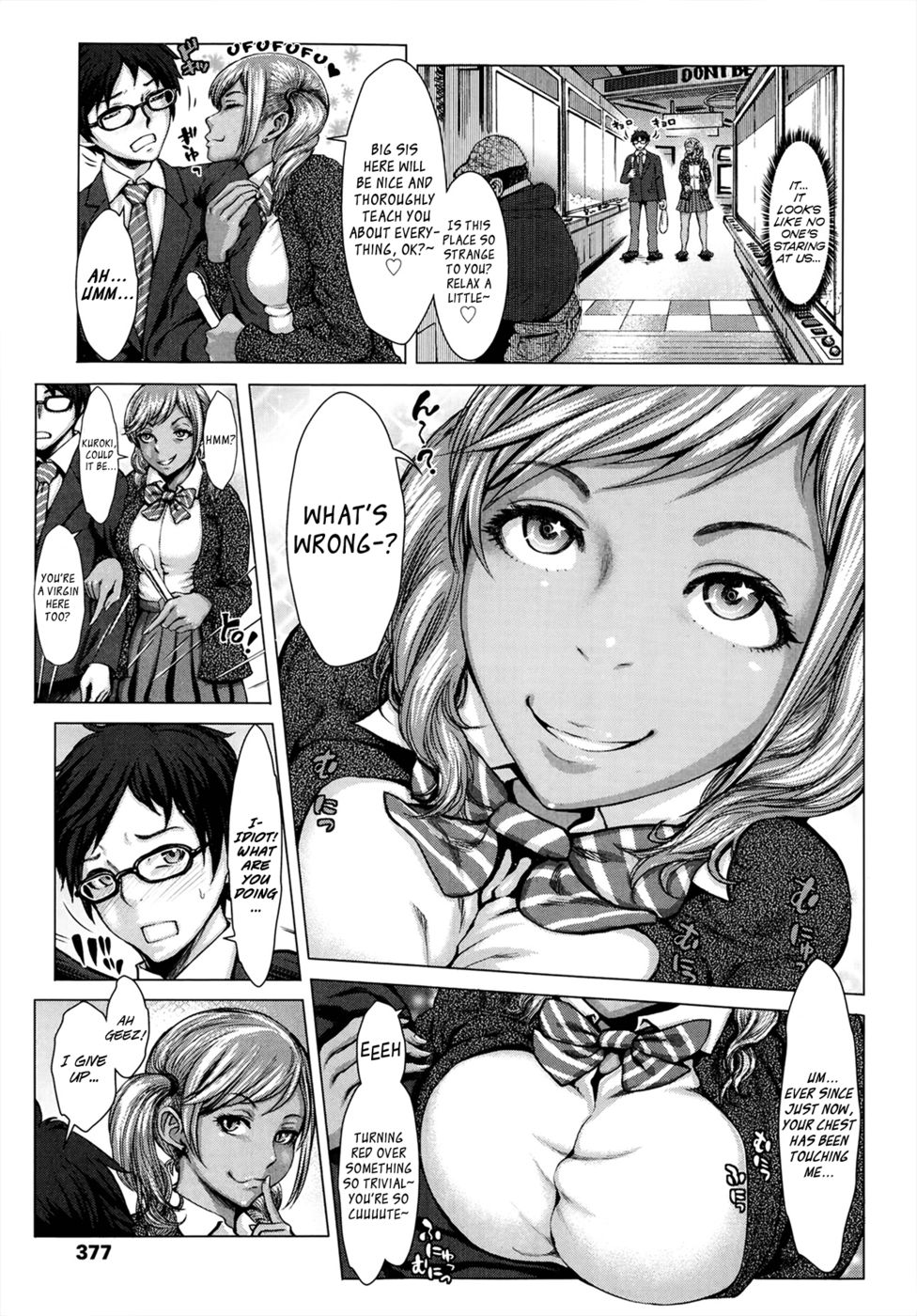 Hentai Manga Comic-Black Community Service-Read-5